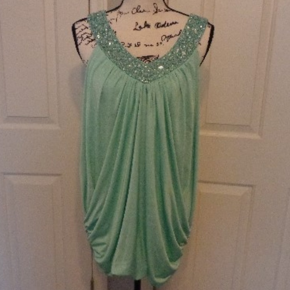 NWOT- Maurices sleeveless top with bling bling